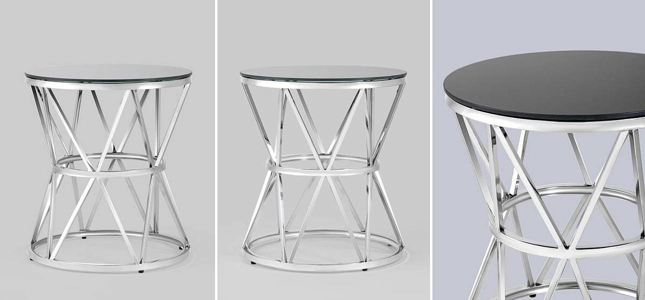 Стол приставной Beranger Collection Silver Стол приставной Beranger Collection Silver - Loft-Concept в Челябинске