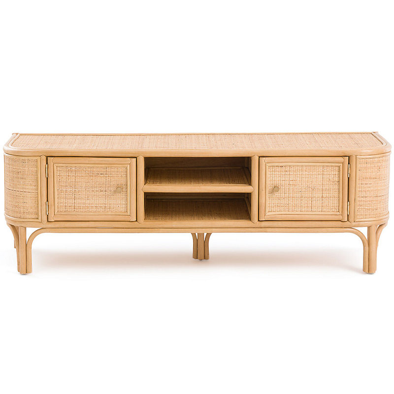 ТВ-тумба из плетеного ротанга Simone Rattan TV Stand ТВ-тумба из плетеного ротанга Simone Rattan TV Stand в Челябинске | Loft Concept
