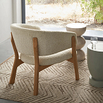 Приставной столик из массива манго Tom-tom Grey варинант исполнения - 5 | Loft Concept в Челябинске