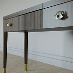 Туалетный стол - Трельяж Elsa Dreams Walnut 120 см варинант исполнения - 3 | Loft Concept в Челябинске