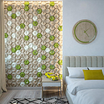 Гипсовая 3D панель с принтографией PM-41 варинант исполнения - 6 | Loft Concept в Челябинске