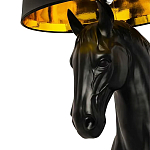 Horse Statue Floor Lamp Большой светильник Черная Лошадь варинант исполнения - 1 | Loft Concept в Челябинске