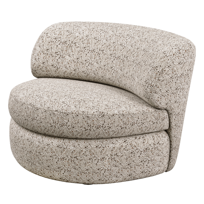 Кресло Ulysses Молочный Серый в Челябинске | Loft Concept 