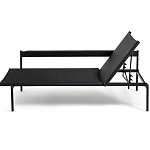 Диван-шезлонг черный Annet варинант исполнения - 4 | Loft Concept в Челябинске