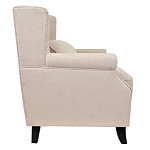 Кресло Henry Armchair beige flax варинант исполнения - 1 | Loft Concept в Челябинске