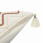 Подушка декоративная с геометрическим узором и кисточками Divine Abstractions варинант исполнения - 2 | Loft Concept в Челябинске