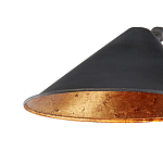 Бра настенное на тонком кронштейне с 2-мя конусообразными плафонами Vintage Reading Light варинант исполнения - 1 | Loft Concept в Челябинске