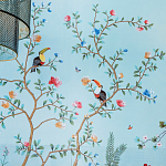 Обои ручная роспись Amazonia Duck Egg варинант исполнения - 4 | Loft Concept в Челябинске