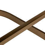 Стул барный букле бежевый с каркасом цвета матовое золото Tactility варинант исполнения - 4 | Loft Concept в Челябинске