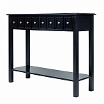 Черная консоль с выдвижными ящиками Monica варинант исполнения - 5 | Loft Concept в Челябинске