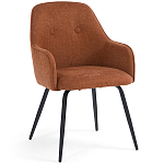 Кресло обеденное на металлических ножках Mazzi Chair варинант исполнения - 2 | Loft Concept в Челябинске