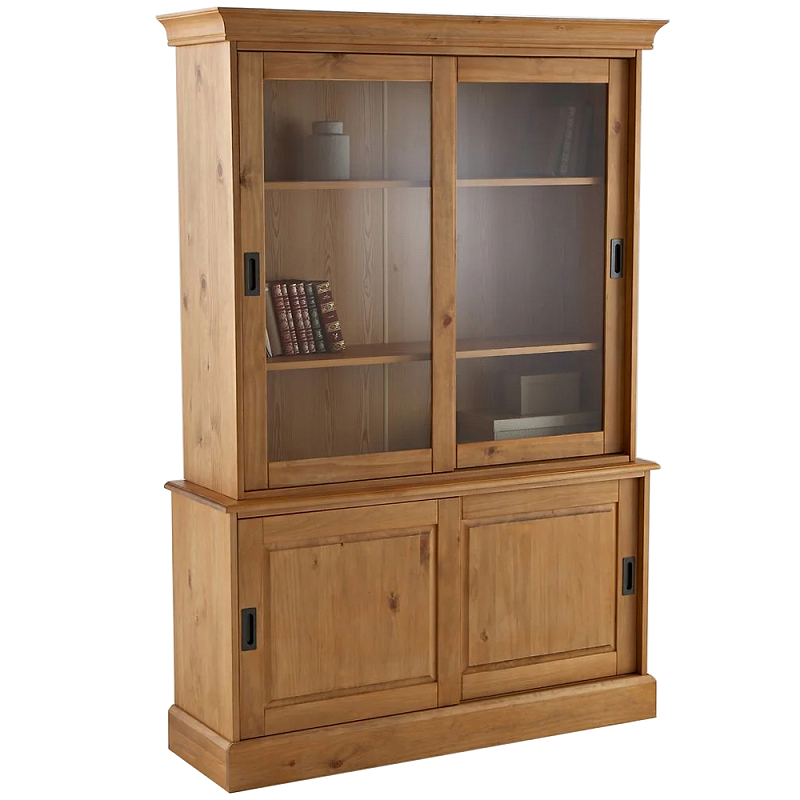 Витрина из массива сосны Hanson Wood Showcase Древесина Прозрачное Стекло Витрина из массива сосны Hanson Wood Showcase Древесина Прозрачное Стекло в Челябинске | Loft Concept