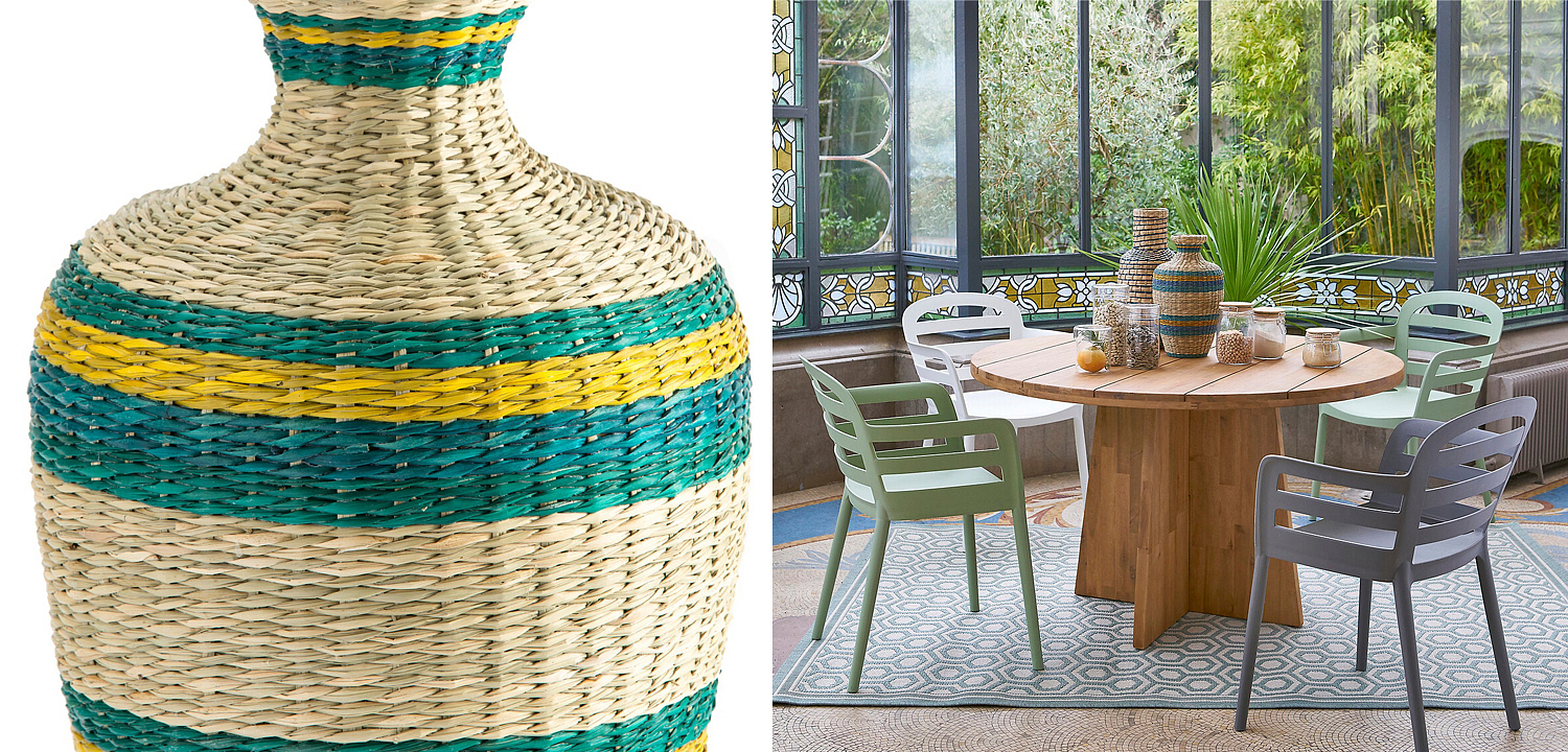 Ваза Wicker Vase бамбук Ваза Wicker Vase бамбук - Loft-Concept в Челябинске