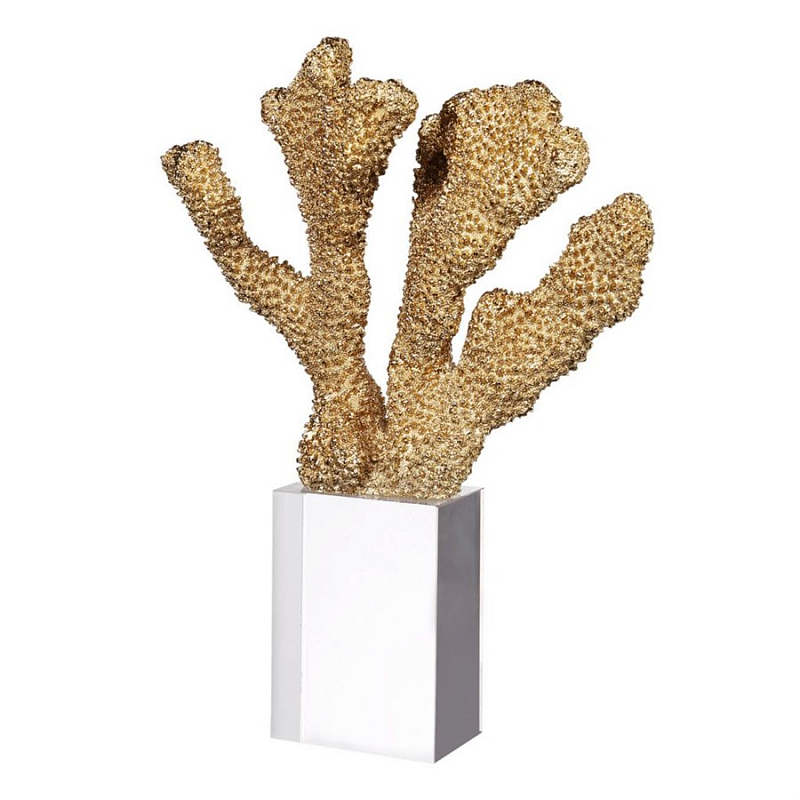 Статуэтка Gold Sea Cactus Золотой Прозрачный Статуэтка Gold Sea Cactus Золотой Прозрачный в Челябинске | Loft Concept