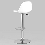 Барный стул с белым сиденьем Ellis варинант исполнения - 5 | Loft Concept в Челябинске