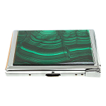 Портсигар на 10 сигарет с газовой зажигалкой из натурального камня Малахит Stone Cigarettes Cases варинант исполнения - 5 | Loft Concept в Челябинске