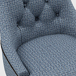 Мебельная ткань Шенилл голубой цвет 142 см T4-49 варинант исполнения - 12 | Loft Concept в Челябинске