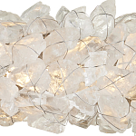 Люстра светодиодная фактурная в форме кольца Amber Crystal варинант исполнения - 1 | Loft Concept в Челябинске