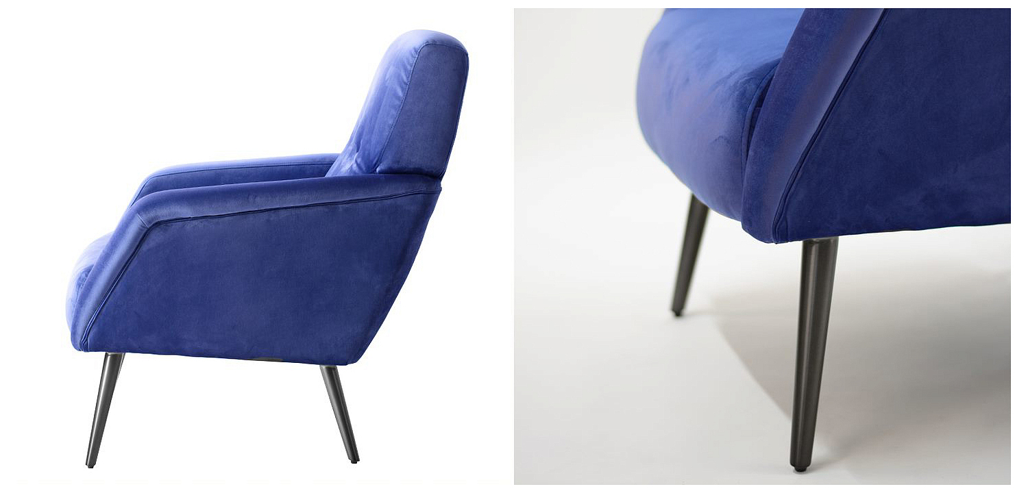 Кресло Diaspro Chair blue Кресло Diaspro Chair blue - Loft-Concept в Челябинске