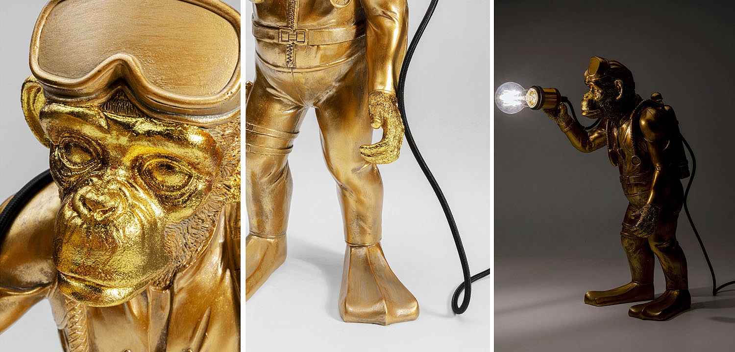 Настольная лампа Monkey Diver Table Lamp Настольная лампа Monkey Diver Table Lamp - Loft-Concept в Челябинске