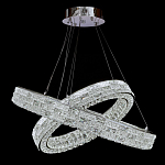 Люстра на 2 кольца с текстурной огранкой Reflection of Reality варинант исполнения - 2 | Loft Concept в Челябинске