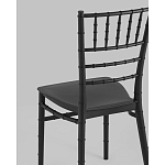 Стул Chiavari пластик черный варинант исполнения - 3 | Loft Concept в Челябинске