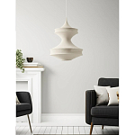 Подвесной вязаный белый светильник «Моника» варинант исполнения - 5 | Loft Concept в Челябинске