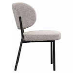 Стул мягкий с серо-бежевой буклированной обивкой Inspiration from Provence варинант исполнения - 2 | Loft Concept в Челябинске