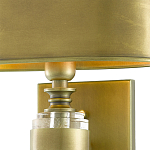 Бра с овальным абажуром на прозрачном основании Masculinity варинант исполнения - 1 | Loft Concept в Челябинске