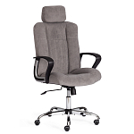 Кресло компьютерное City Chair хром флок варинант исполнения - 2 | Loft Concept в Челябинске