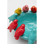 Декоративное дизайнерское блюдо разноцветные попугаи  варинант исполнения - 2 | Loft Concept в Челябинске