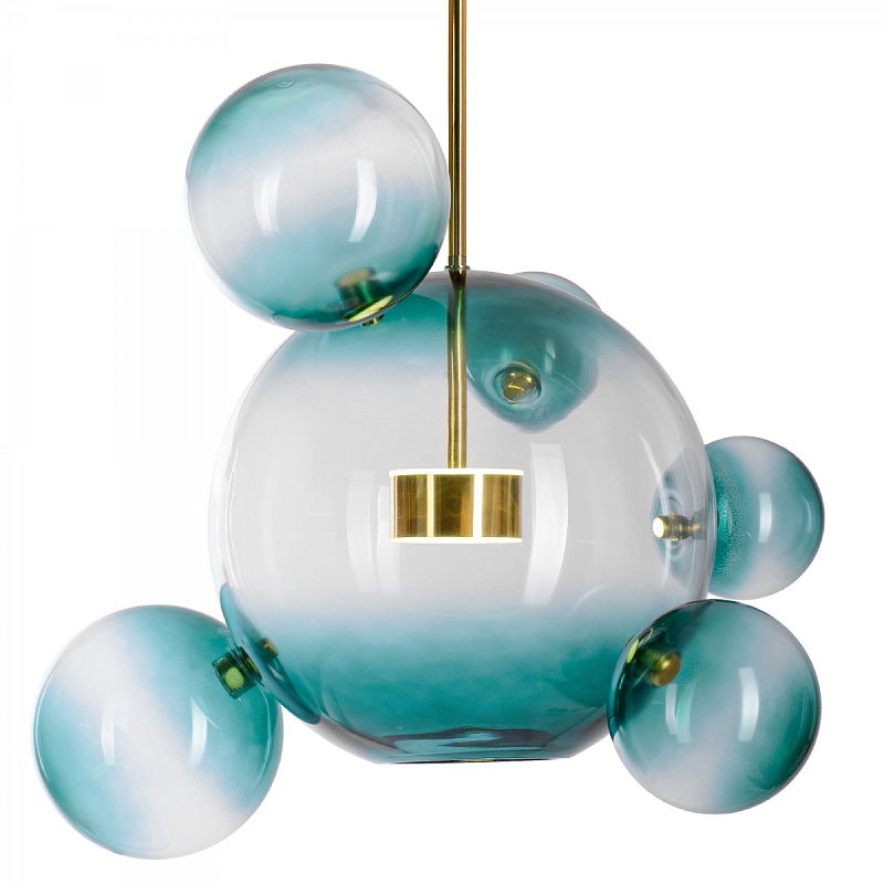 Подвесной светильник Suspension LED design BUBBLE LAMP AMBRE Латунь Амбре Подвесной светильник Suspension LED design BUBBLE LAMP AMBRE Латунь Амбре в Челябинске | Loft Concept