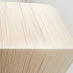 Люстра из дуба с веревчатым абажуром Rope Oak Chandelier варинант исполнения - 1 | Loft Concept в Челябинске