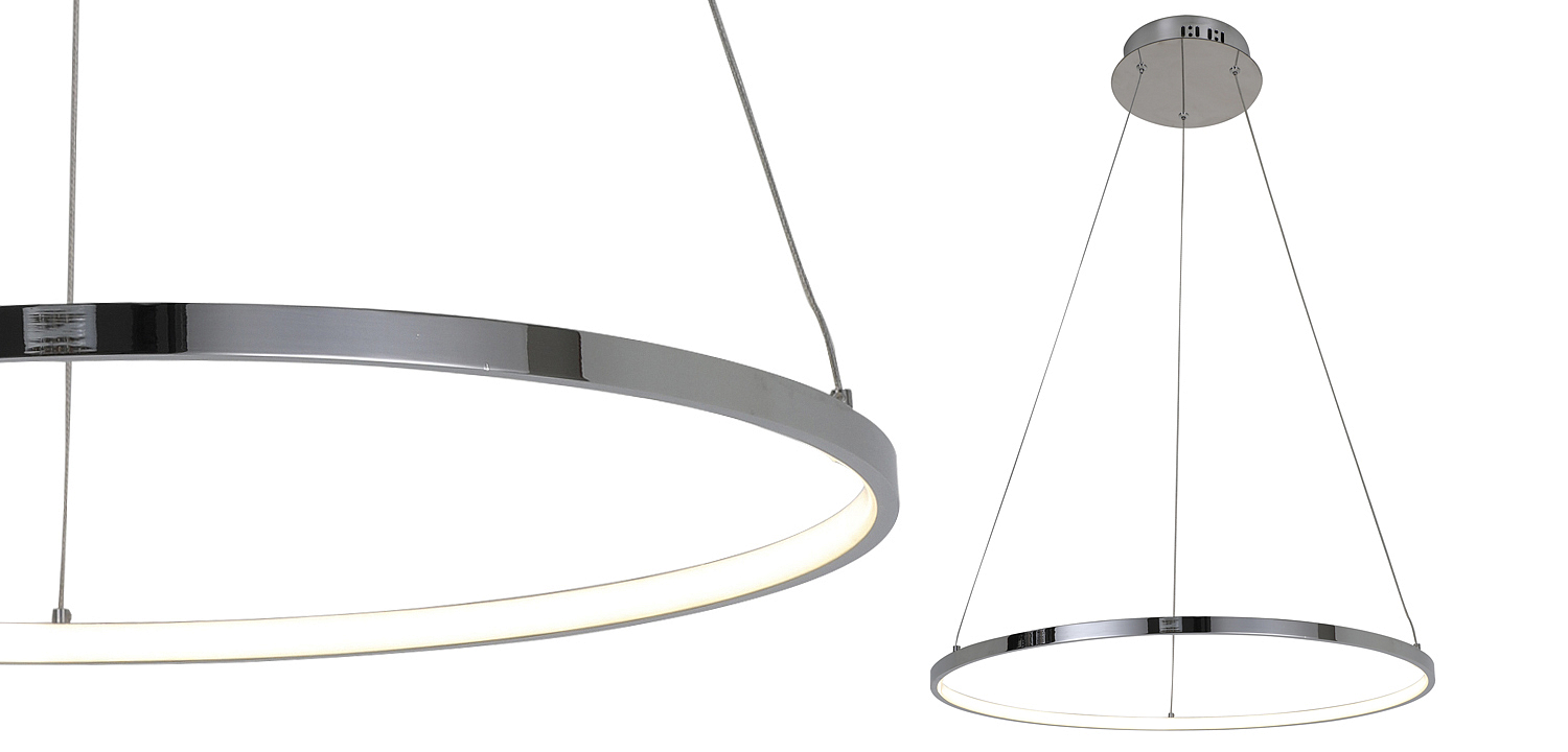 Люстра Ring Horizontal chromium 60 Люстра Ring Horizontal chromium 60 - Loft-Concept в Челябинске