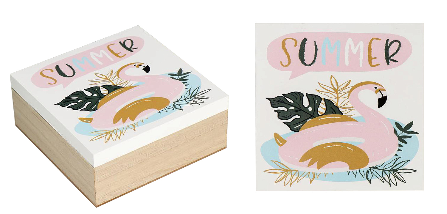 Шкатулка Flamingo Summer Box Шкатулка Flamingo Summer Box - Loft-Concept в Челябинске