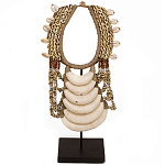 Этническое ожерелье из ракушек Beige Shells Necklace варинант исполнения - 1 | Loft Concept в Челябинске