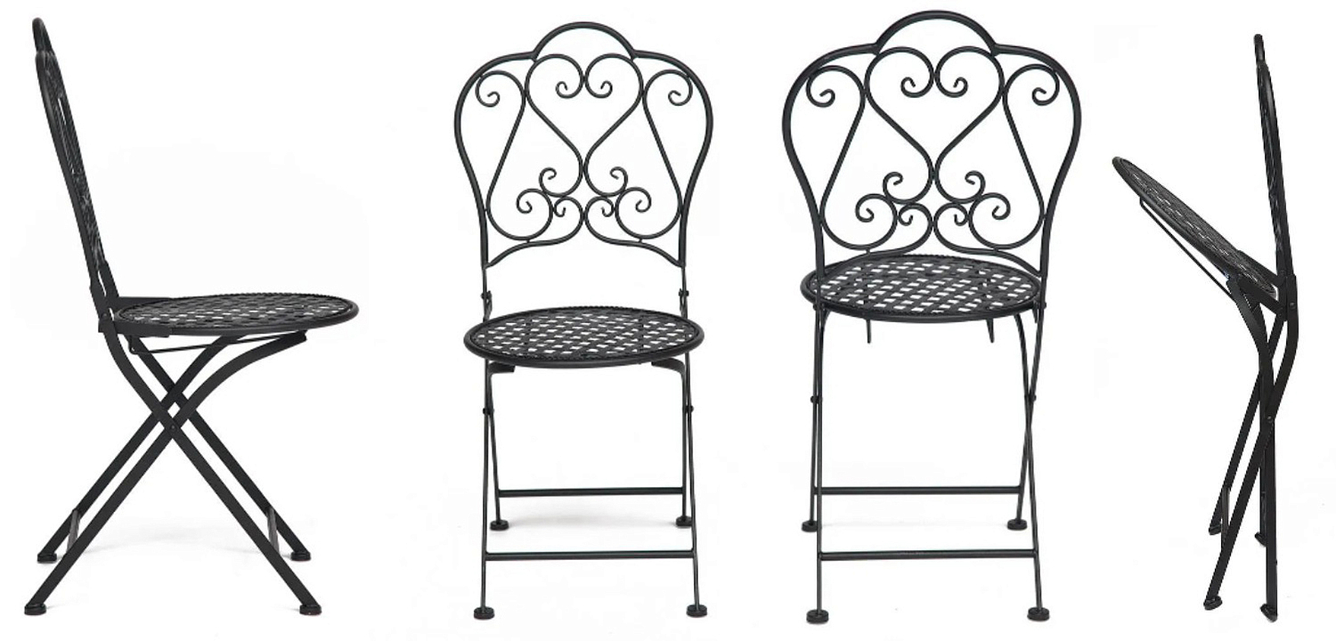 Стул Forged Patterns Love Black Стул Forged Patterns Love Black - Loft-Concept в Челябинске