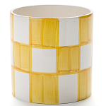 Кашпо из керамики с графическими принтами Brighter варинант исполнения - 5 | Loft Concept в Челябинске