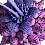 Статуэтка тропический фрукт Tropical Fruit Alien Blue Tulip варинант исполнения - 2 | Loft Concept в Челябинске