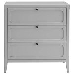 Комод с 3-мя ящиками серый Silva Grey Chest of Drawers варинант исполнения - 1 | Loft Concept в Челябинске