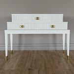 Премиальная Консоль с тремя ящиками Elsa Dreams White варинант исполнения - 3 | Loft Concept в Челябинске