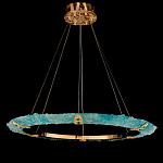 Люстра в форме кольца с цветочным декором Warm Heavenly Light варинант исполнения - 4 | Loft Concept в Челябинске