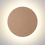 Бра круглое натуральная Пробка Natural Cork варинант исполнения - 3 | Loft Concept в Челябинске