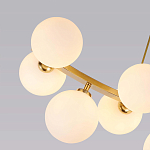 Люстра подвесная с белыми лампами в форме шара Felicitat варинант исполнения - 3 | Loft Concept в Челябинске