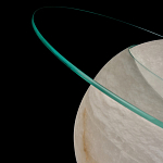 Торшер - журнальный стол Cryptocrystalline Stone варинант исполнения - 8 | Loft Concept в Челябинске