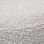 Кресло без подлокотников с обивкой из белой ткани букле Pacification варинант исполнения - 3 | Loft Concept в Челябинске