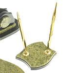 Настольный письменный набор из змеевика из 7-ми элементов Successful Leader варинант исполнения - 8 | Loft Concept в Челябинске