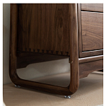 Вешалка деревянная с 2- мя ящиками Moon Walnut Furniture варинант исполнения - 10 | Loft Concept в Челябинске