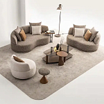 Двухместный диван Calypso варинант исполнения - 4 | Loft Concept в Челябинске