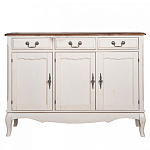 Буфет трехстворчатый с 3-мя ящиками в стиле прованс Interiors Romance варинант исполнения - 1 | Loft Concept в Челябинске